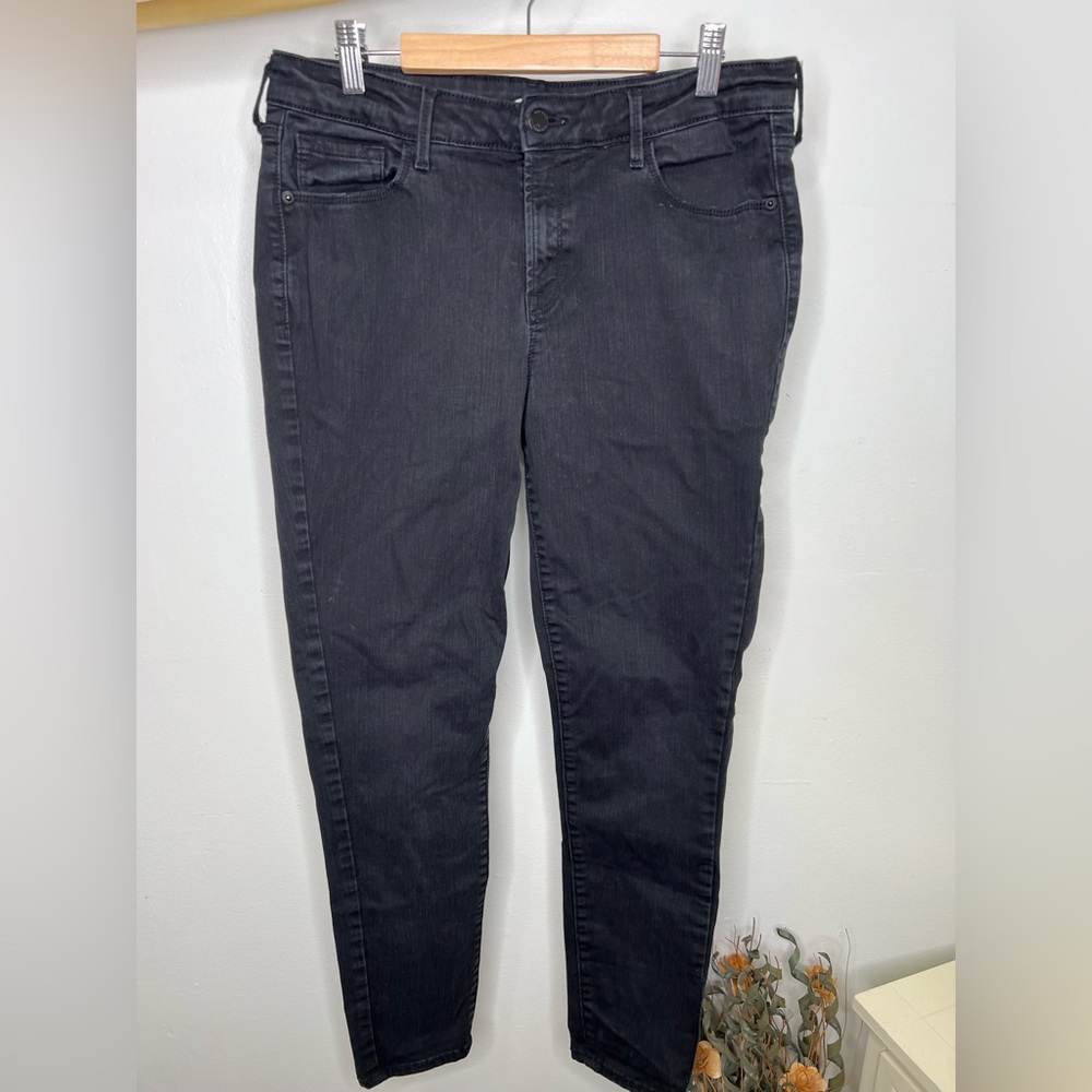 Old Navy Black Rockstar Super Skinny Jeans